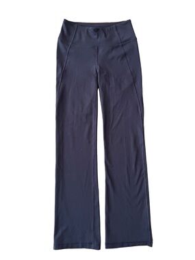 Member’s Mark Navy Bootcut Yoga Pants High Rise 30”Inseam Flare Leggings Small